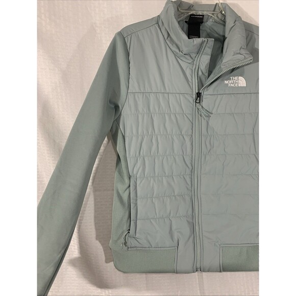 North Face Mashup Light Sage Green Jacket Coat Womens L - Picture 3 of 9
